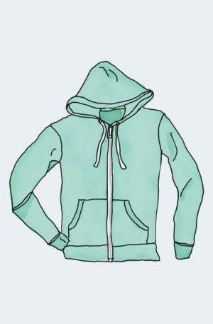 Hoodie with Zipper